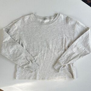 Buck Mason double layer cotton long sleeve tee